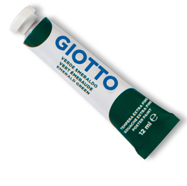 Tempera giotto tubo 4 (12ml) verde smeraldo 14