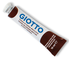 Tempera giotto tubo 4 (12ml) siena bruciata 22