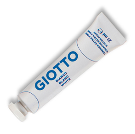 Tempera giotto tubo 7 (21ml) bianco 01