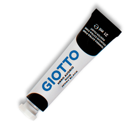 Tempera giotto tubo 7 (21ml) nero 24