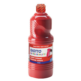 Tempera pronta giotto 1000ml rosso scarlatto