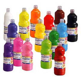 Tempera pronta giotto 1000ml marrone