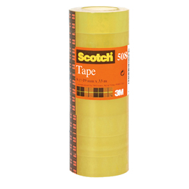 Torre 8 rt nastro adesivo scotch 508 19mmx33m in ppl