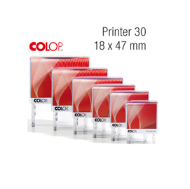Timbro printer 30 g7 autoinchiostrante 18x47mm 5 righe colop