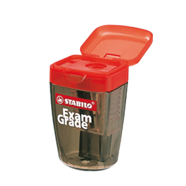 Temperamatite 1 foro c/contenitore mini exam grade stabilo