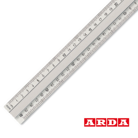 Triplodecimetro alluminio c/impugnatura 18430 arda