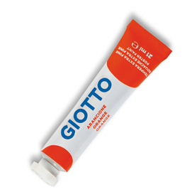 Tempera giotto tubo 7 (21ml) arancione 05