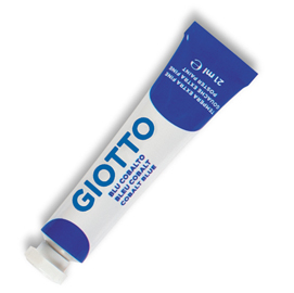 Tempera giotto tubo 7 (21ml) blu cobalto 16