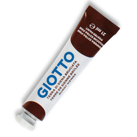 Tempera giotto tubo 7 (21ml) terra di siena bruciata 22