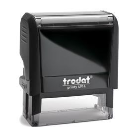 Timbro original printy 4929 50x30mm 7righe autoinch. Personalizzabile trodat