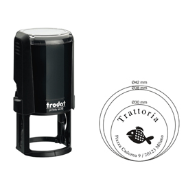 Timbro original printy 4642 diametro 42mm trodat