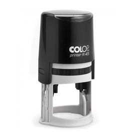 Timbro printer r45 diametro 45mm personalizzabile autoinchiostrante colop