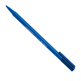 Triplus color pennarello punta 1,00mm blu staedtler