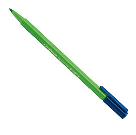 Triplus color pennarello punta 1,00mm verde chiaro staedtler