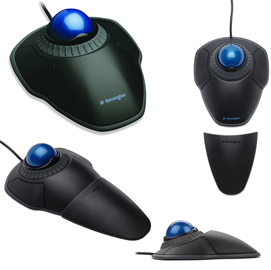 Trackball orbit con rotella di scorrimento kensington