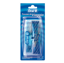 Trousse da viaggio oralb (spazzolino + 2 dentifrici 15ml)
