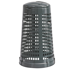 Trespolo portasacco 110lt grigio