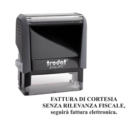 Timbro printy 4912 office fatturazione elettronica trodat