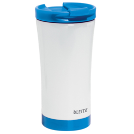Tazza termica da caffe' linea wow 380ml azzurro leitz