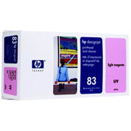 Testina di stampa uv e dispositivo di pulizia per testina hp n.83 magenta chiaro
