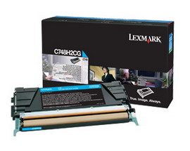 Toner ciano c748 non return program alta resa