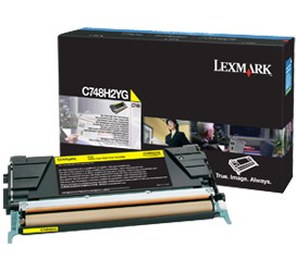 Toner giallo c748 non return program alta resa
