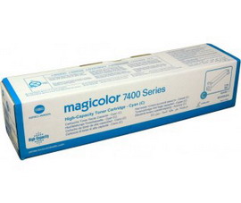 Toner ciano magicolor 7450