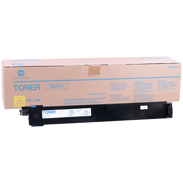 Toner giallo tn214 bizhub c200