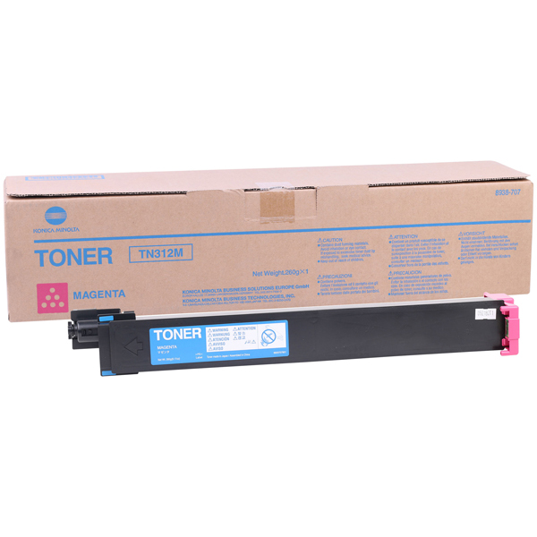 Toner magenta bizhub tn312m c300/352/p