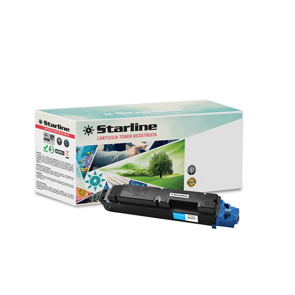 Toner ric ciano per kyocera ecosys m 6030 cdn · m 6530 cdn · p 6130 cdn