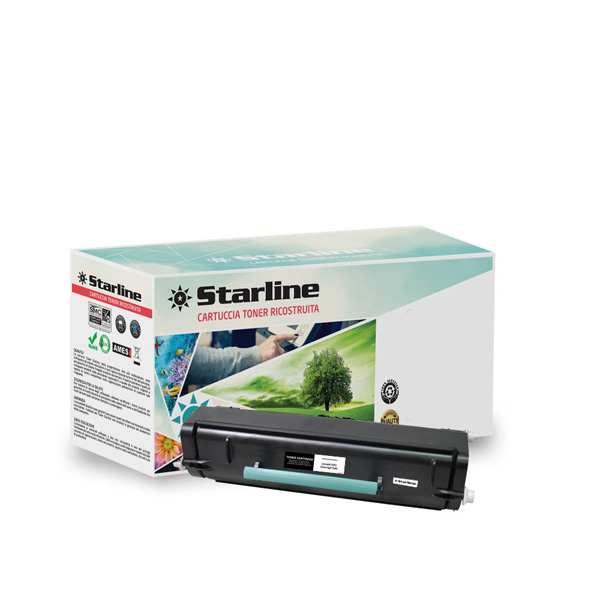 Toner nero ric per lexmark x463de ·x464de ·x466de ·x466dte ·x466dwe