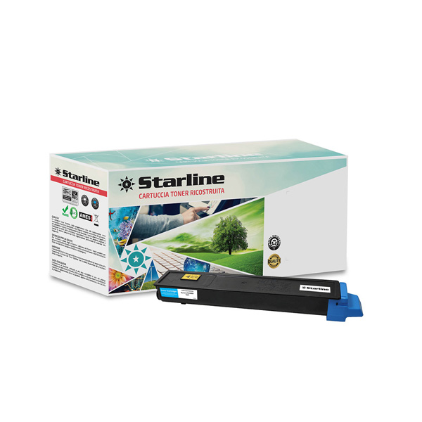 Toner comp. Kyocera ciano fs-c8020 mfp - 8025--6.000pag