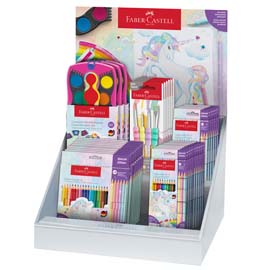 Unicorn edizione speciale - cancelleria assortita - faber castell - expo 33 astucci