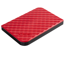 Ubs portatile store 'n' go 1tb usb 3.0 red (9.5mm drive)