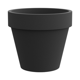 Vaso standard one - 1079 l - diametro 140 cm - antracite - teraplast