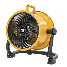 Ventilatore industriali cat hvd-9ac - da terra e a parete - 60 w - diametro 23 cm - 37 x 22 x 40 cm - giallo/nero - cfg