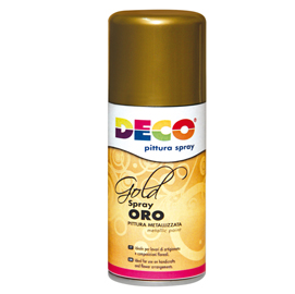 Vernice spray oro 150ml 615/1 cwr
