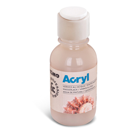 Vernice all'acqua lucida 125ml primo