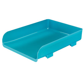 Vaschetta portacorrispondenza mydesk turchese arda