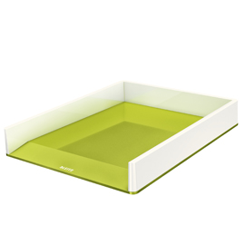 Vaschetta portacorrispondenza wow verde leitz