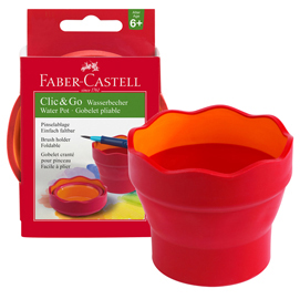 Vaschetta multiuso click  go rosso faber castell