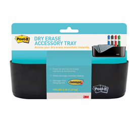 Vassoio porta accessori per lavagna cancellabile post-it super sticky