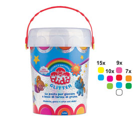 Vaso 100 salsicciotti dido' glitter 50gr