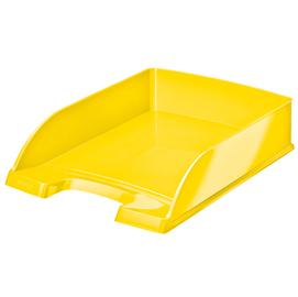 Vaschetta portacorrispondenza plus giallo wow leitz