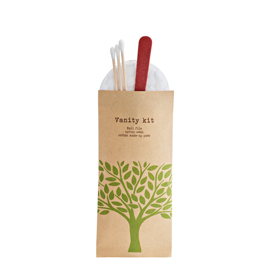 Vanity kit linea cortesia natura - leone - conf. 50 pezzi