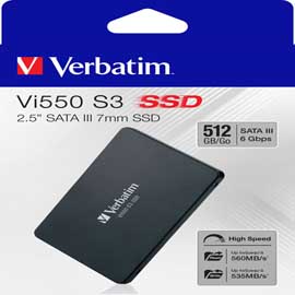 Verbatim ssd interno vi550 sata iii 2.5'' ssd 512gb