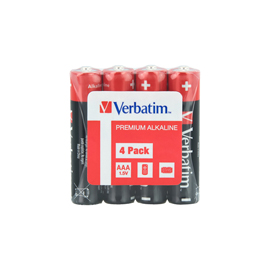 Verbatim 4 pile aa a alkaline stilo