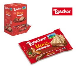 Wafer minis napolitaner 10gr loacker