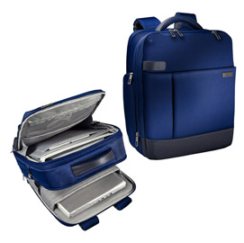 Zaino smart traveller per pc 15,6” blu leitz complete
